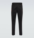 Moncler - Cotton twill slim pants