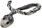Chin Teo Silver Skull & Spine Ring