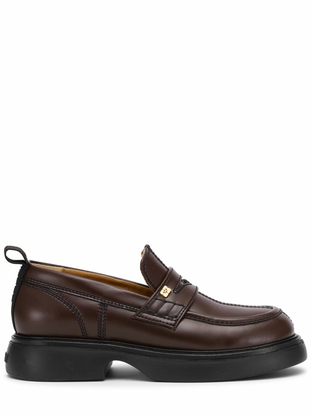 Photo: GANNI 25mm Everyday Faux Leather Loafers