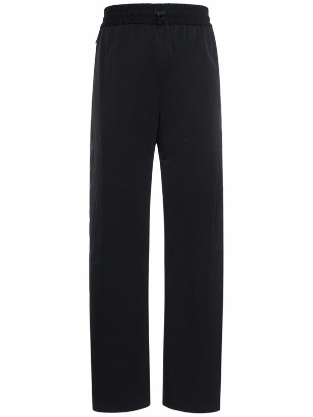 Photo: BOTTEGA VENETA - Double Layer Tech Nylon Wide Leg Pants