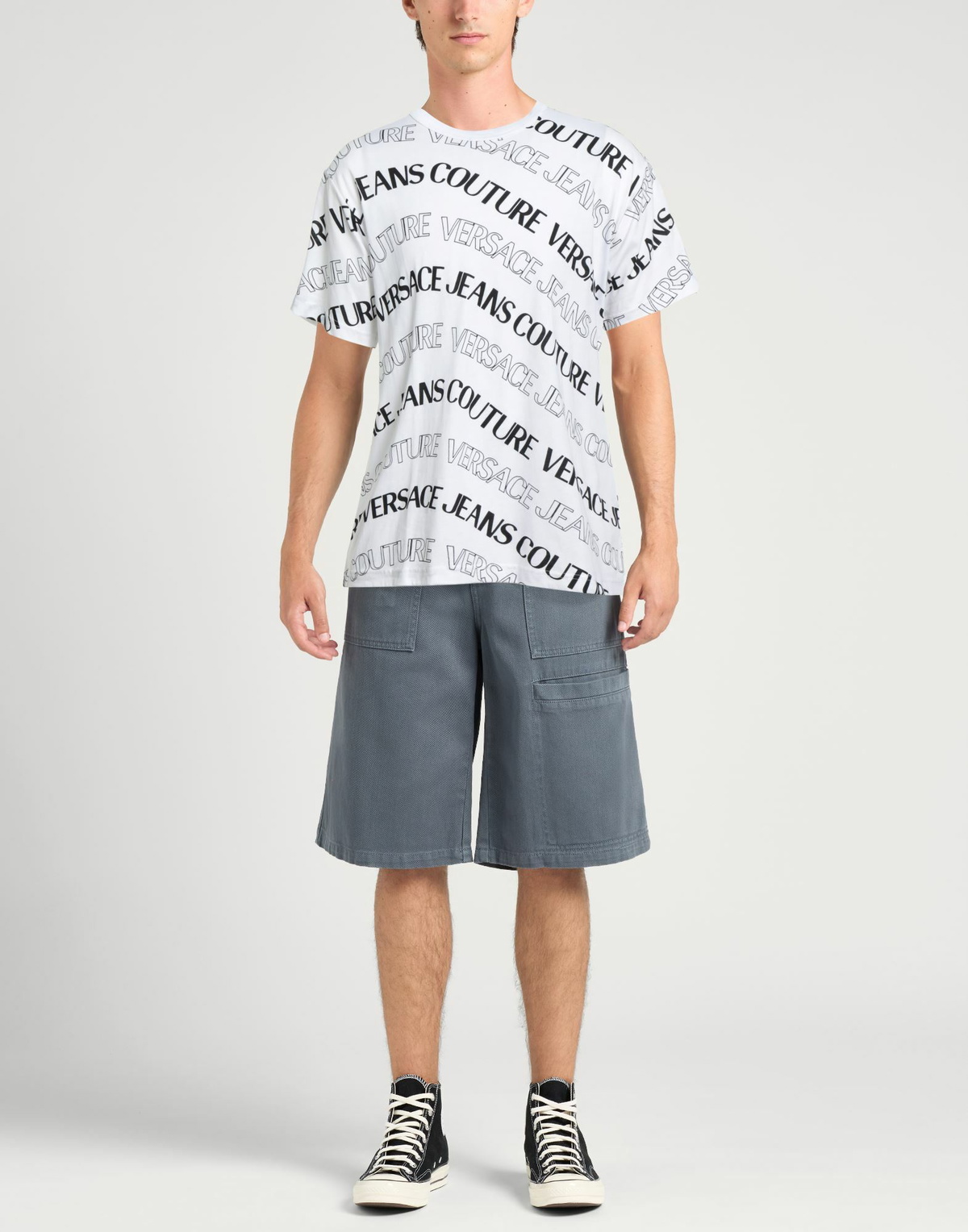 Versace Jeans Couture Mens T-shirt in White