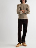 NN07 - Jack Striped Alpaca-Blend Sweater - Neutrals