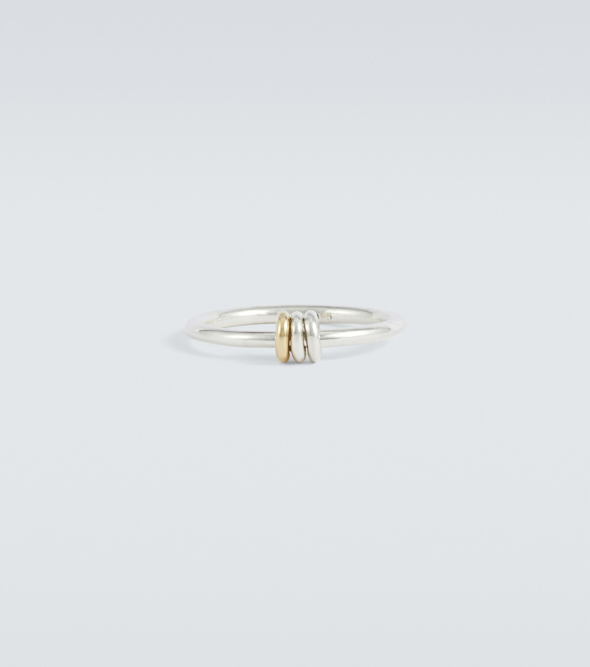 Spinelli Kilcollin - Sirius sterling silver and 18kt gold ring 