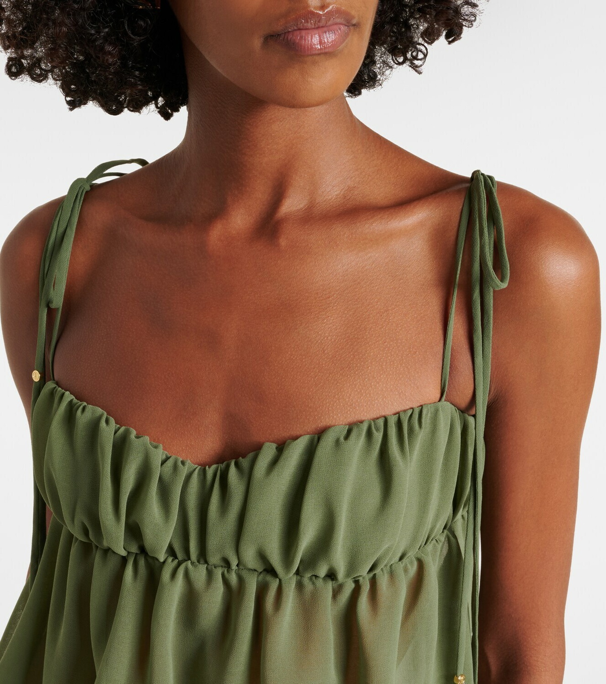 Bananhot Adelina asymmetric ruched top