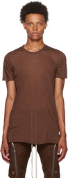 Rick Owens Brown Basic T-Shirt