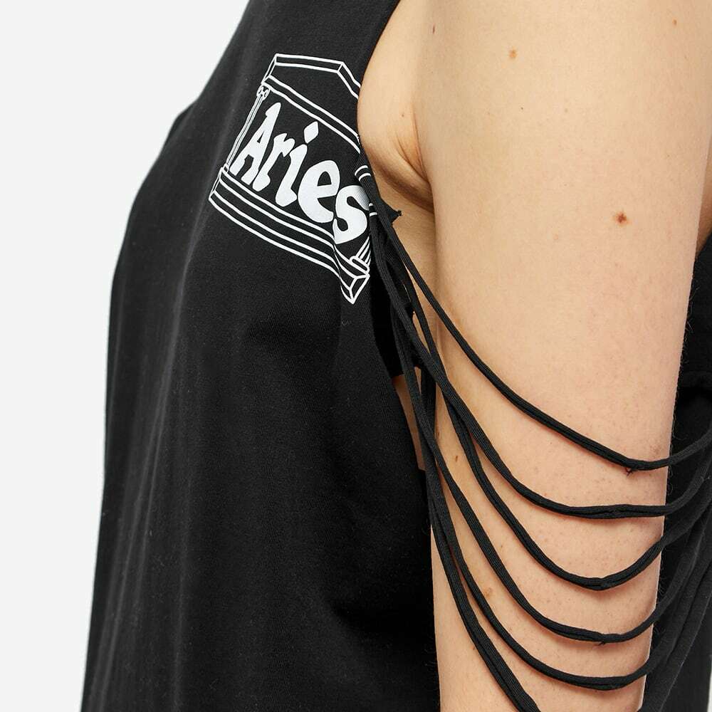トップス Aries Slashed Vest Aries Arise Slashed Shoulder Temple Vest – Catfish Womens