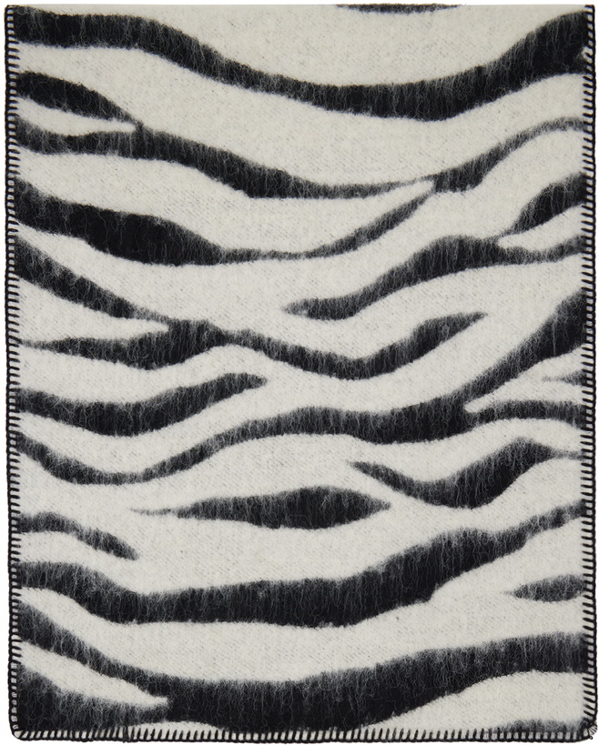 Photo: Marc Jacobs Black & White 'The Zebra Brushed' Scarf
