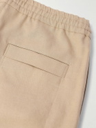 Zegna - Straight-Leg Linen Shorts - Neutrals