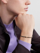 Luis Morais - 14-Karat Gold Agate Beaded Bracelet