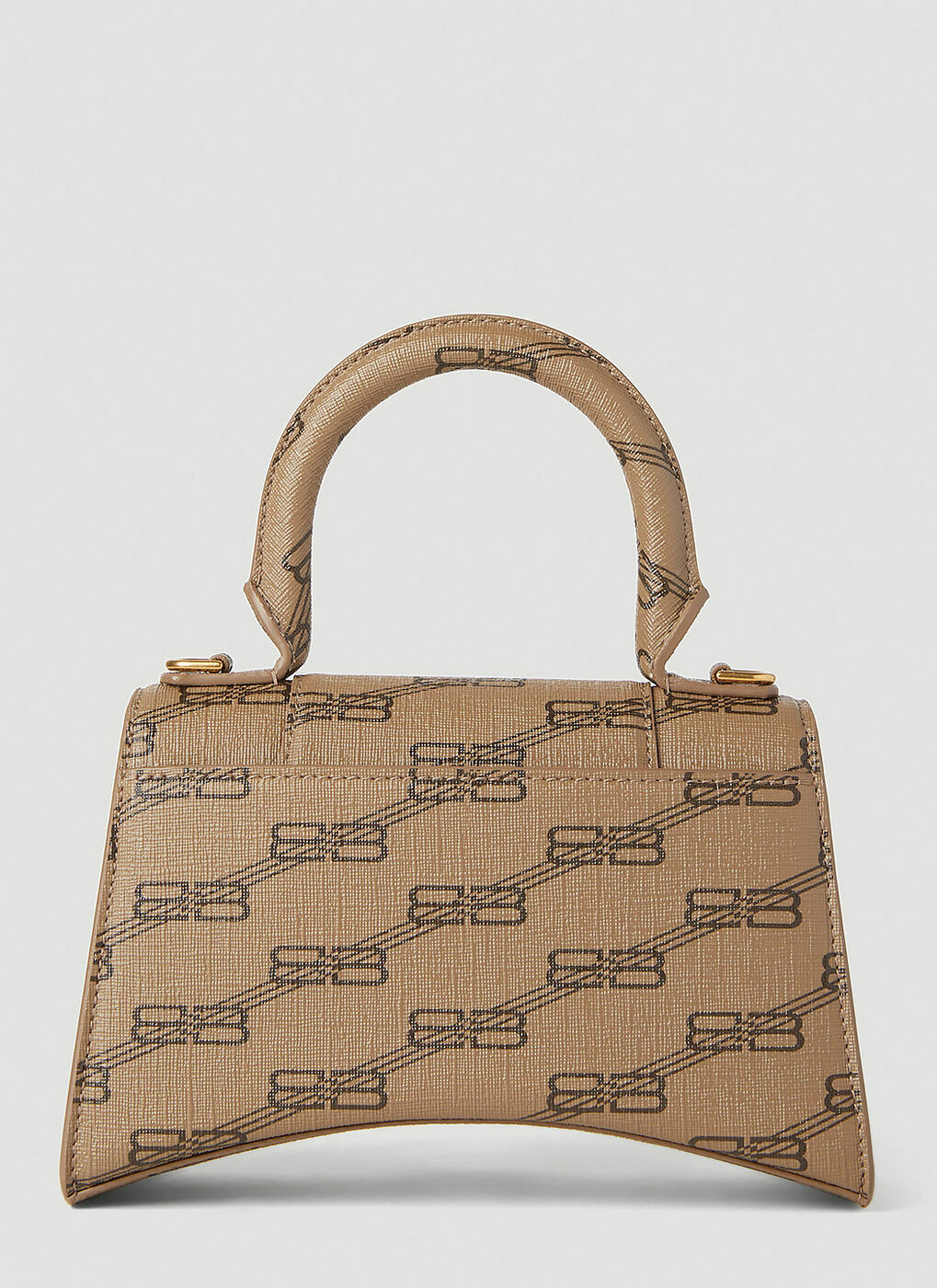 Balenciaga - Hourglass XS Shoulder Bag in Beige Balenciaga
