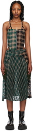 Andersson Bell Green Maja Midi Dress