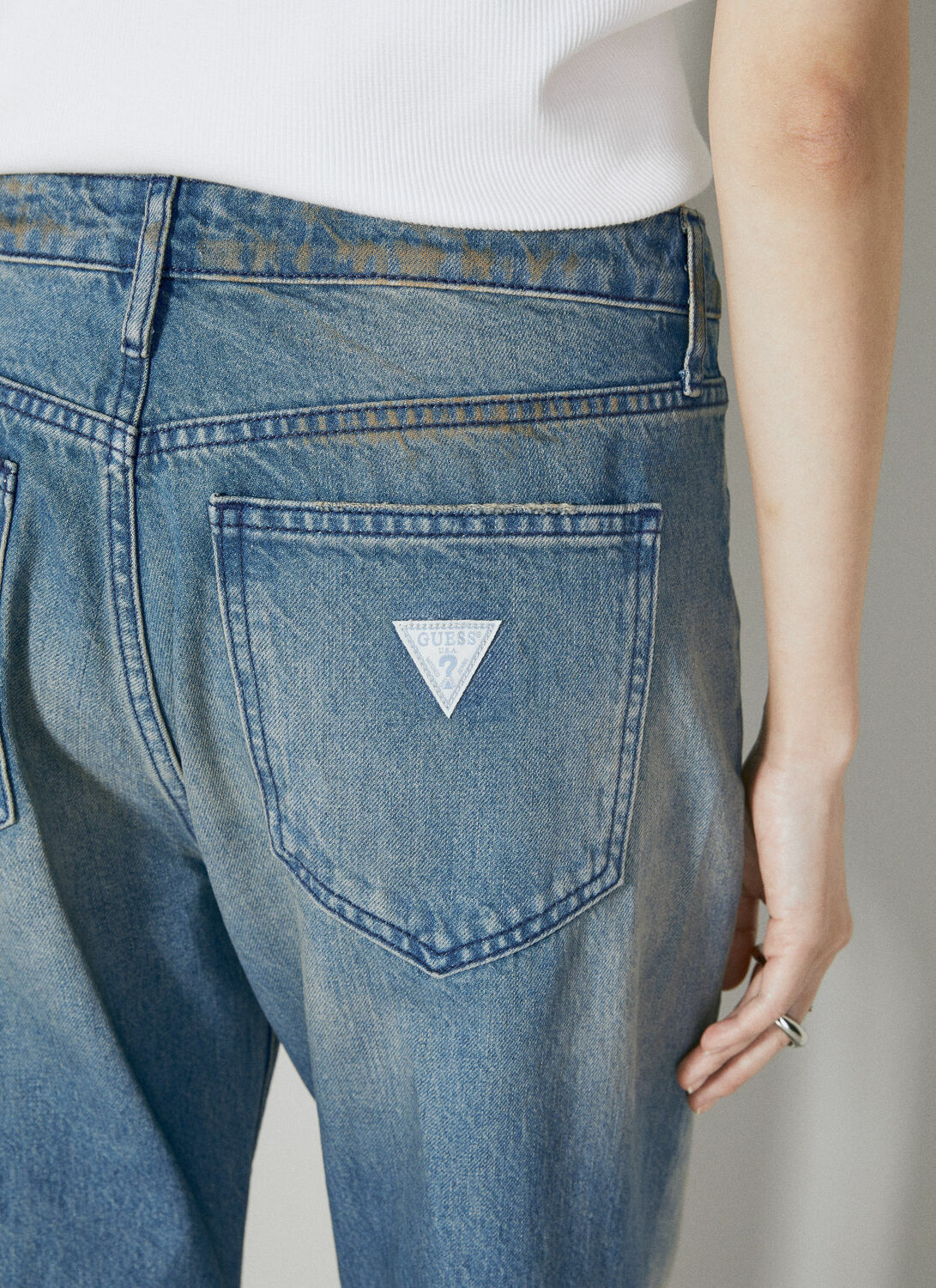 Guess USA Stained Flared Jeans