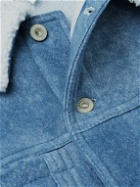 LOEWE - Shearling Jacket - Blue