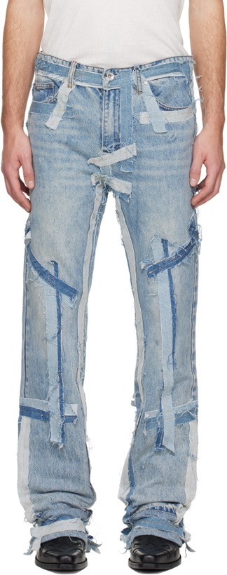 Photo: Who Decides War Blue Exposure Jeans