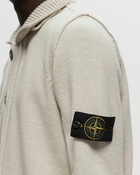 Stone Island Maglieria Tagliata Beige - Mens - Zippers & Cardigans