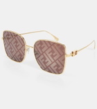 Fendi Baguette square sunglasses