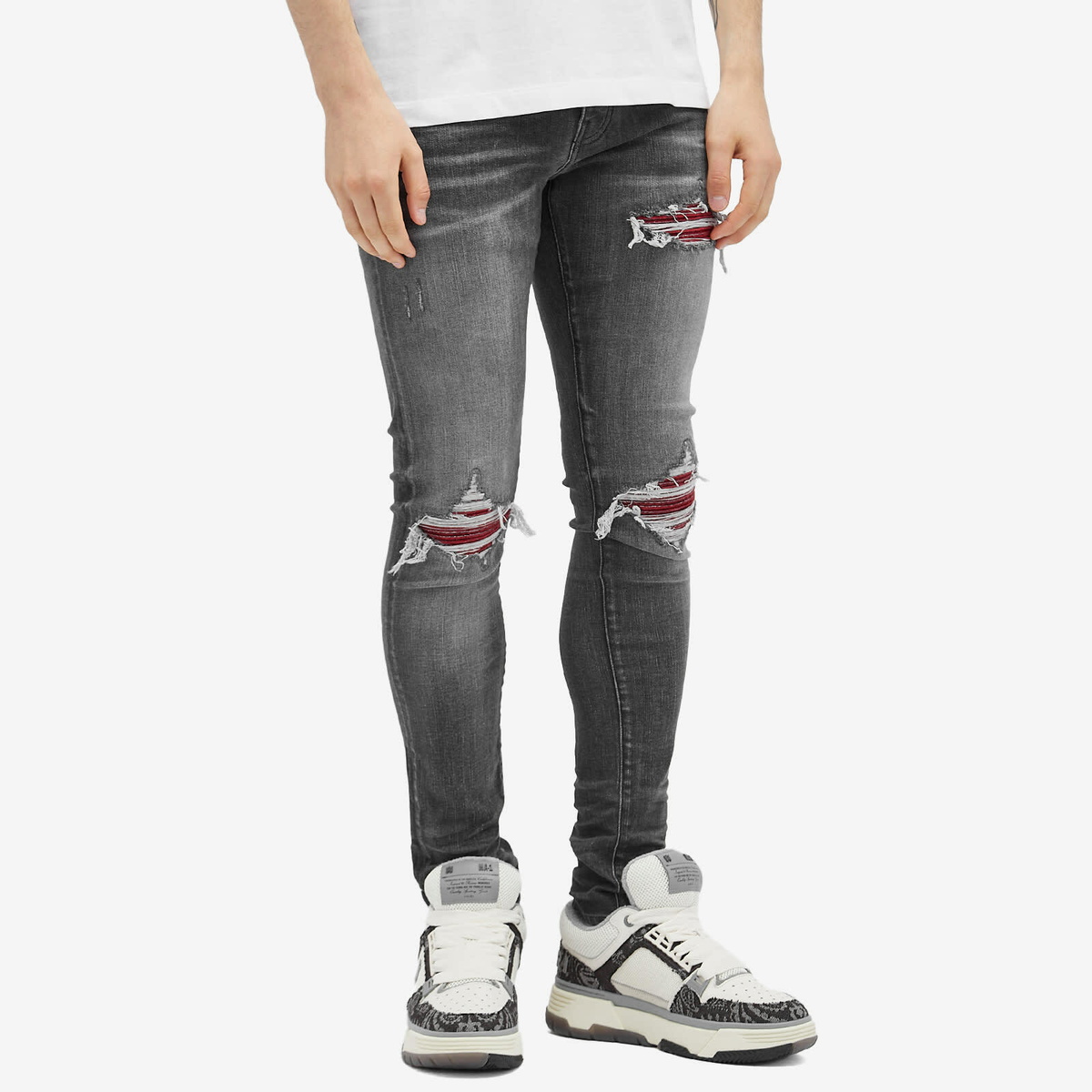 AMIRI Men's Snake MX1 Jeans in Black Amiri