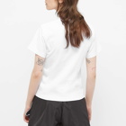 Y/Project Women's Pinched Logo T-Shirt in White