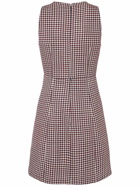 ETRO Wool Blend Suiting Sleeveless Mini Dress