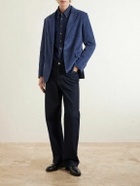Gabriela Hearst - Irving Suede-Corduroy Blazer - Blue