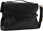 Moschino Black 'Moschino Tie Me' Nappa Bag