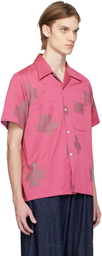 NEEDLES Pink One-Up Shirt