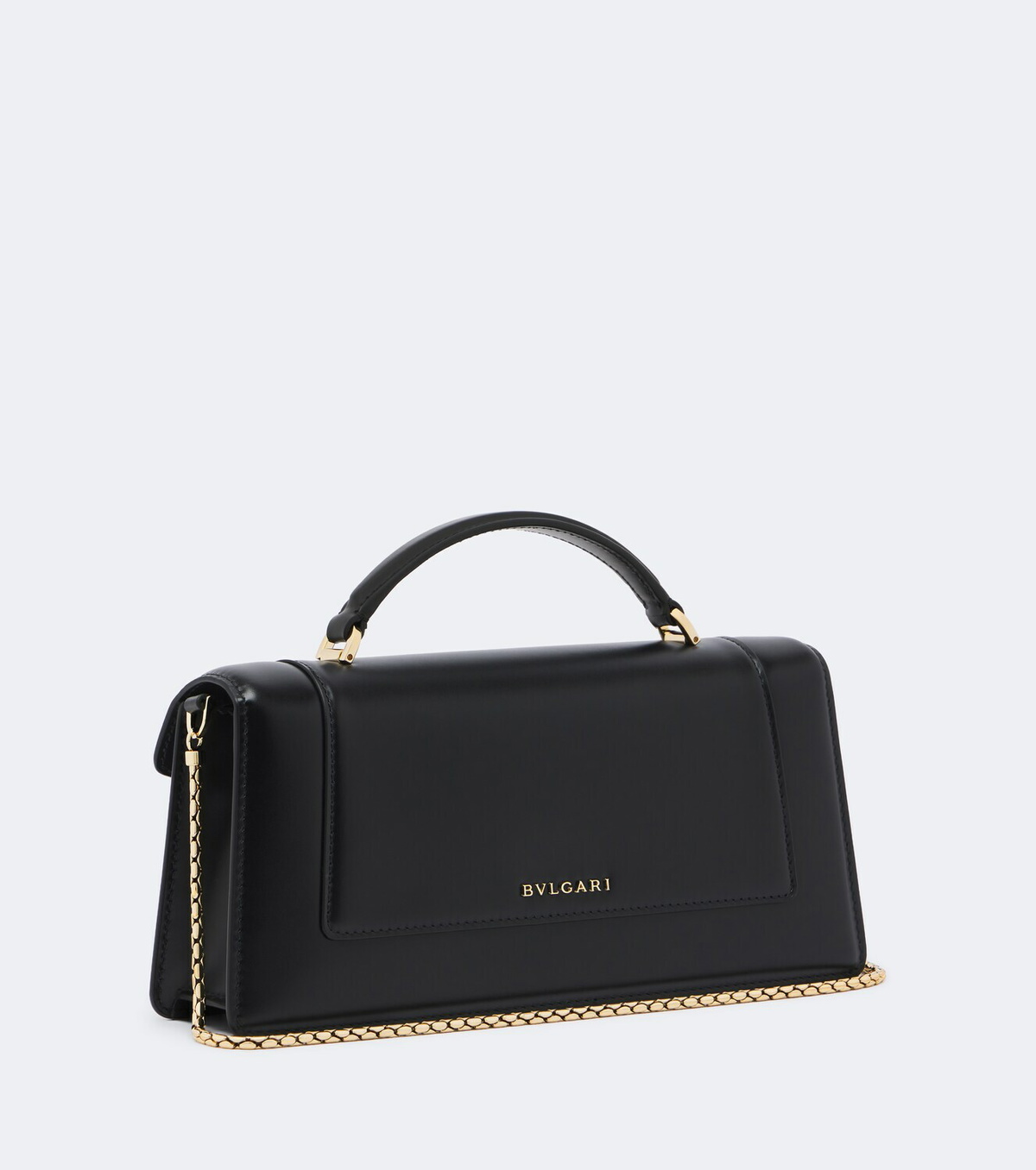 Bvlgari Serpenti Forever leather top-handle bag