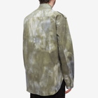 Balmain Men's Saharan Tie Dye Twill Jacket in Multi/Khaki