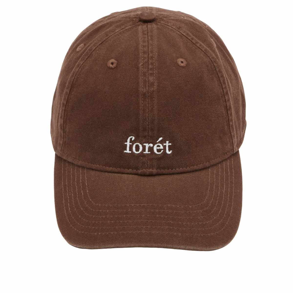 Foret Men's Hawk Washed Cap in Brown Foret