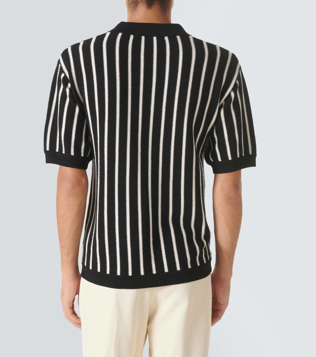 King & Tuckfield Striped wool shirt