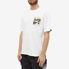 Men's AAPE x Sebastian Schwamm Alfa T-Shirt in White