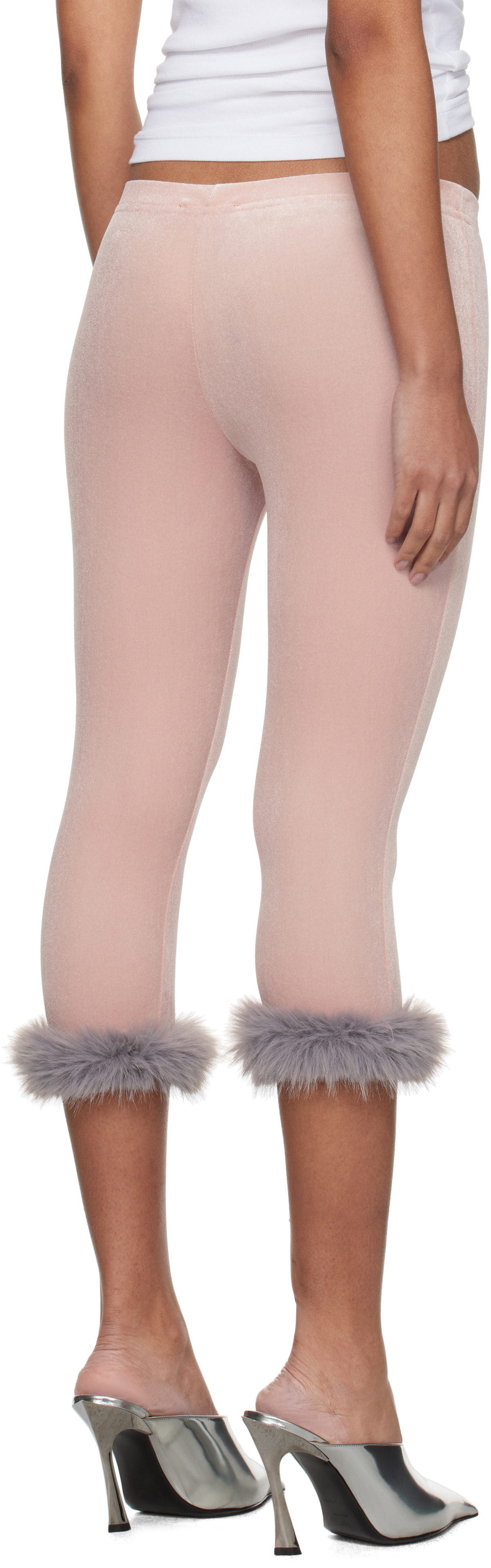 Praying Pink 'Praying' Sports Velour Capris Track Pants