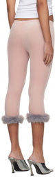 Praying Pink 'Praying' Sports Velour Capris Track Pants