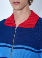 Marni Zip-Up Knit Cardigan