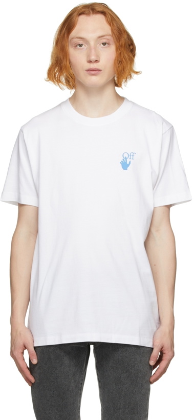 Photo: Off-White White Full Color Type T-Shirt
