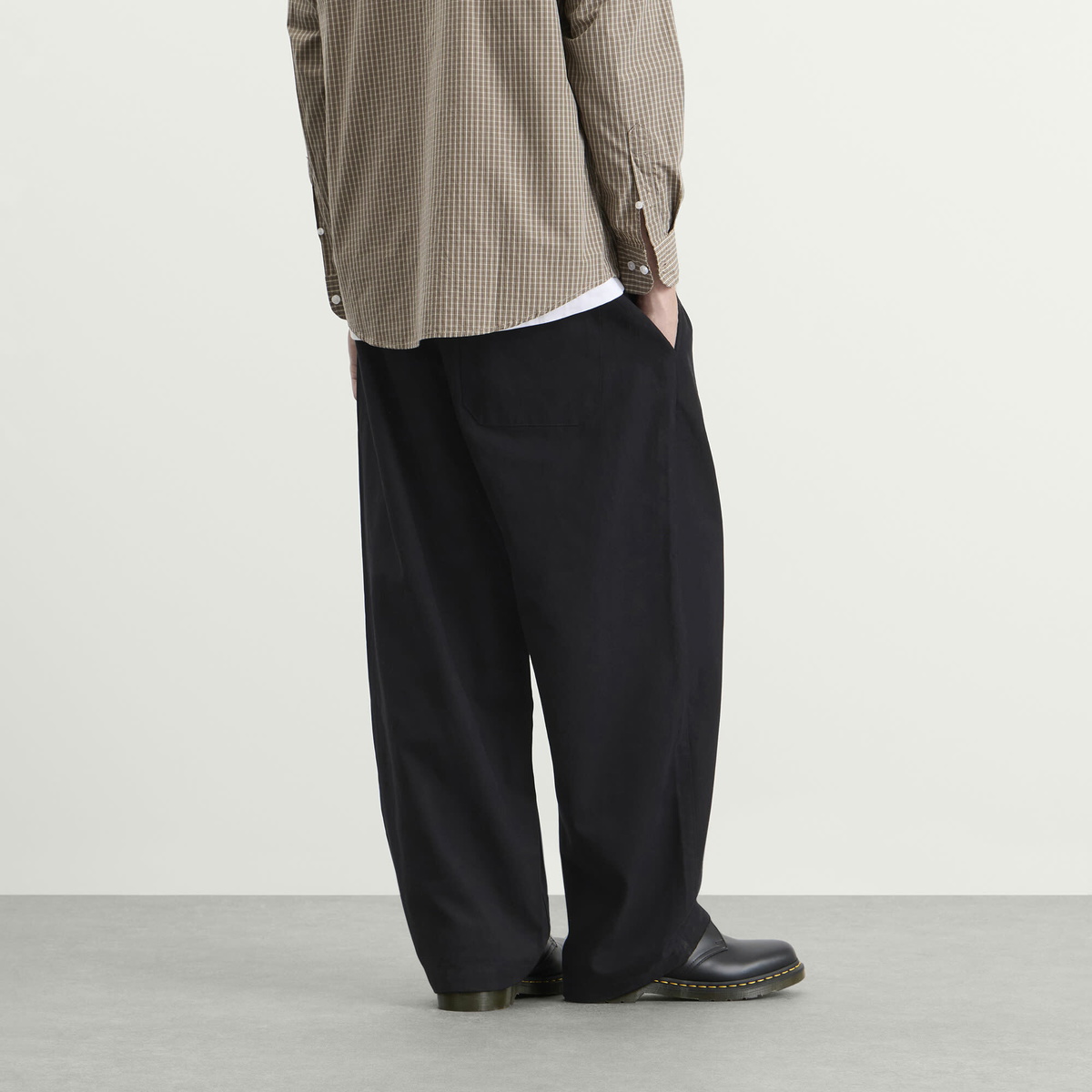 No Problemo Men's Canvas Work Pants in Black