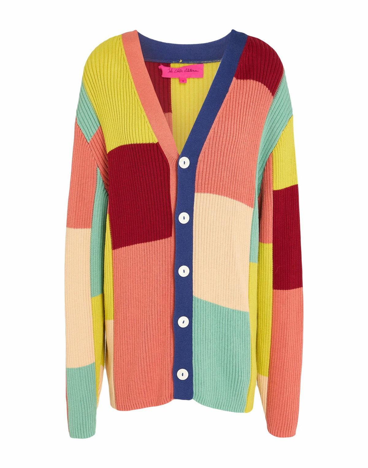 The Elder Statesman Womens Cardigan Coral