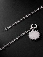Foundrae - Internal Compass White Gold Diamond Pendant Necklace