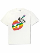 READYMADE - I Love You Printed Cotton-Jersey T-Shirt - White