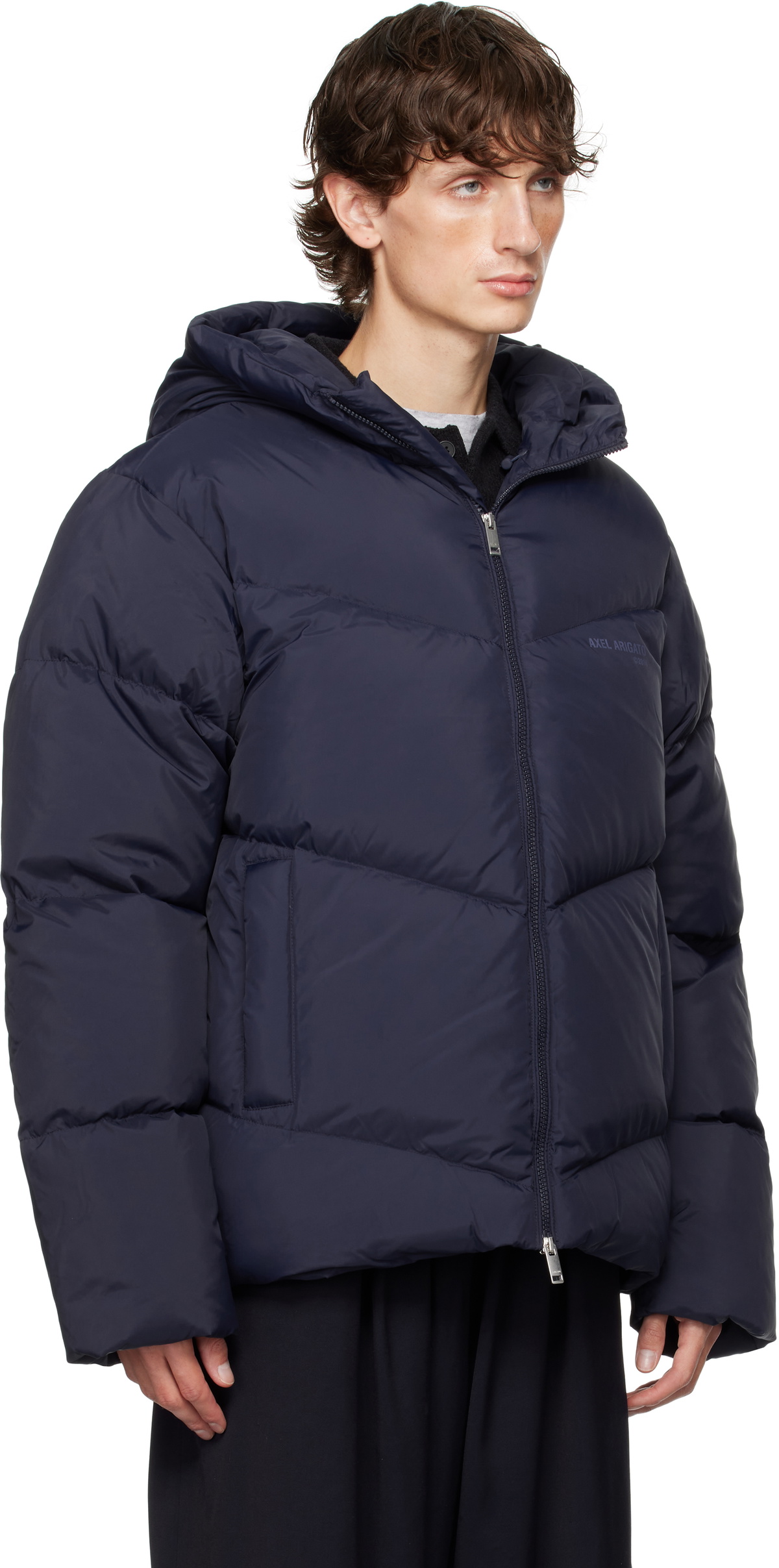 Axel Arigato Navy Peak Down Jacket