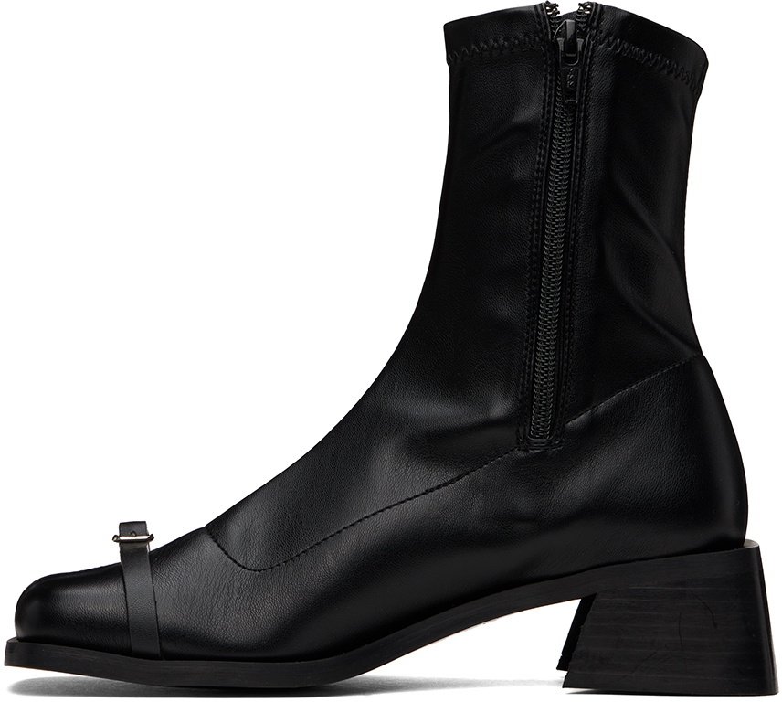 Justine Clenquet Black Janis Stretch Boots