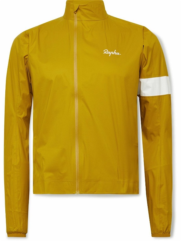 Photo: Rapha - Core Rain II Slim-Fit Nylon Cycling Jacket - Yellow