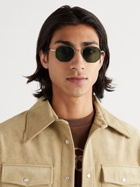 AHLEM - Luxembourg Octagon-Frame Acetate and Gold-Tone Sunglasses