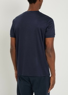Raith Luxe Mercerised Cotton T-shirt Navy