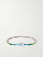 Hatton Labs - Silver Cubic Zirconia Tennis Bracelet