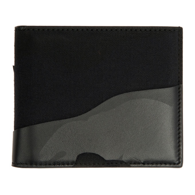 Photo: Valentino Black Camouflage Bifold Wallet