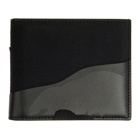 Valentino Black Camouflage Bifold Wallet