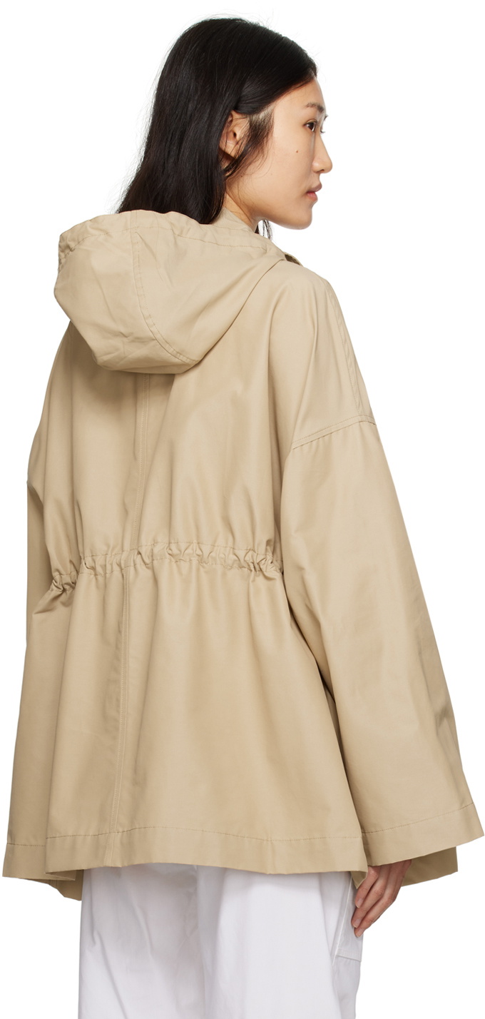 SAGE HOODED TOP in BEIGE