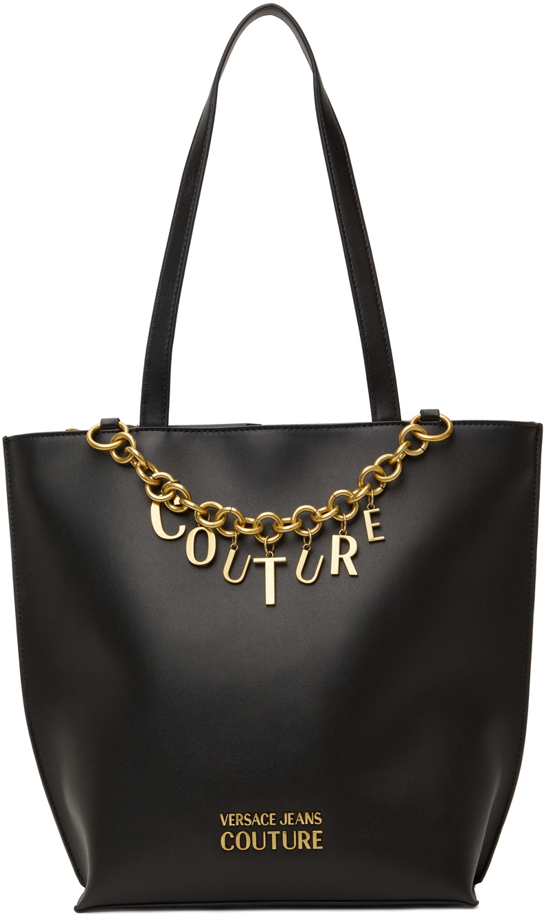 Versace Jeans Couture women Sketch couture handbags black
