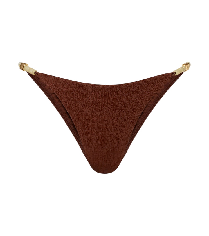 Photo: ViX Paula Hermanny Harper beaded bikini bottoms
